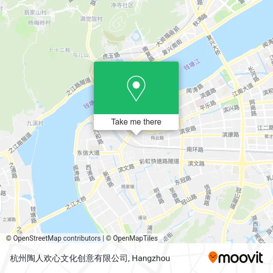 杭州陶人欢心文化创意有限公司 map
