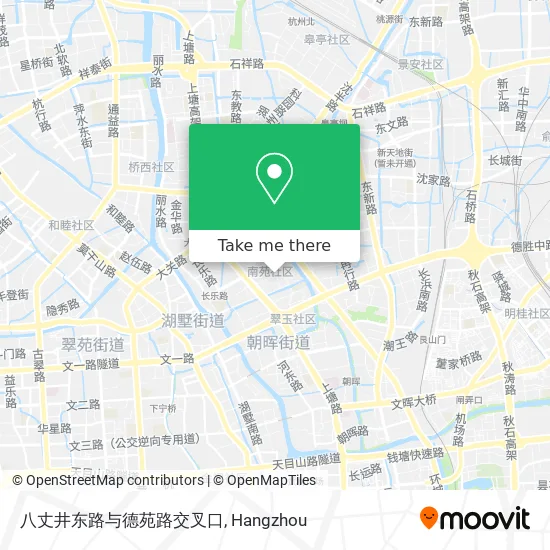 八丈井东路与德苑路交叉口 map
