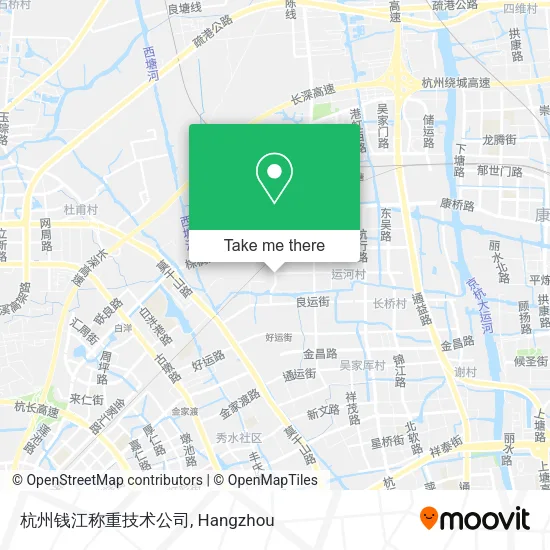 杭州钱江称重技术公司 map