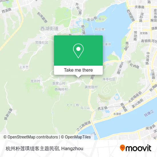 杭州朴莲璞缇客主题民宿 map