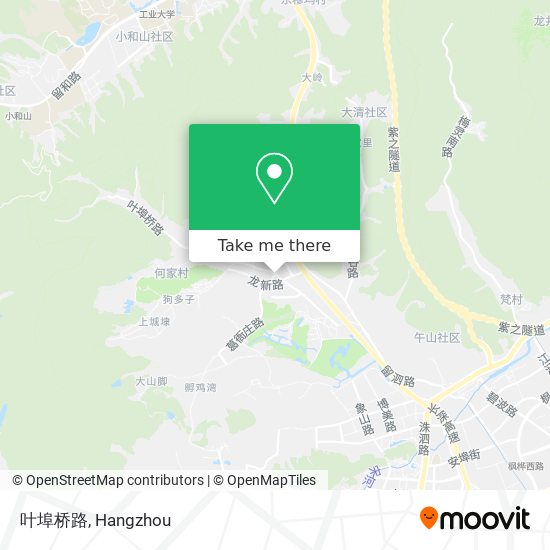 叶埠桥路 map