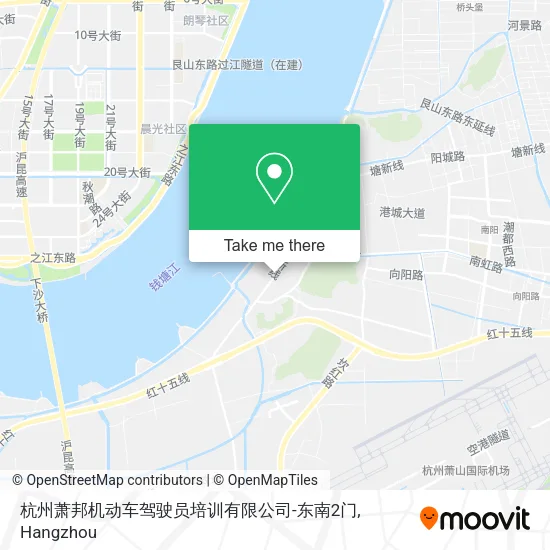 杭州萧邦机动车驾驶员培训有限公司-东南2门 map