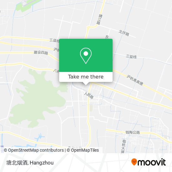塘北烟酒 map