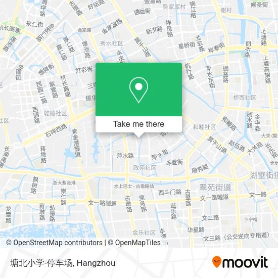 塘北小学-停车场 map