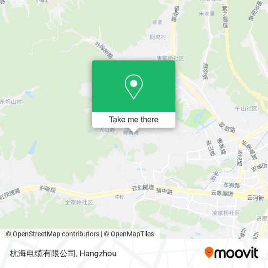 杭海电缆有限公司 map