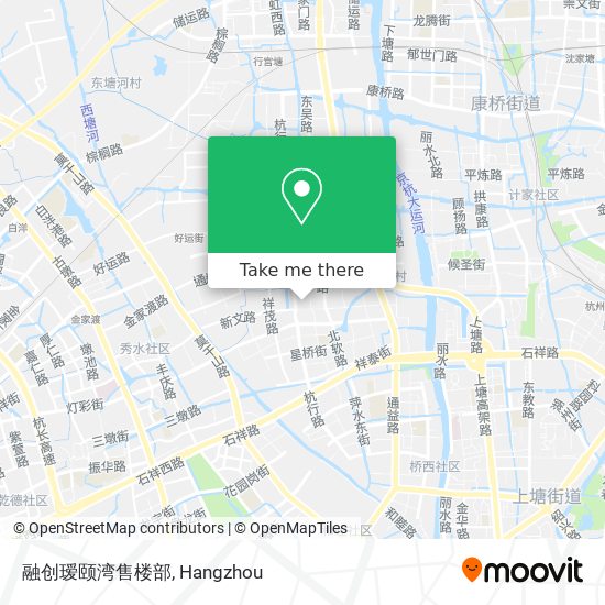 融创瑷颐湾售楼部 map