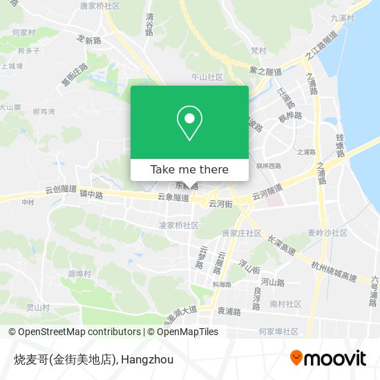 烧麦哥(金街美地店) map