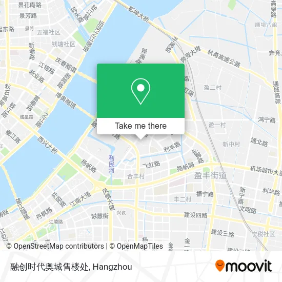 融创时代奥城售楼处 map