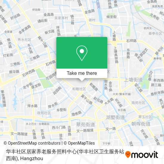 华丰社区居家养老服务照料中心(华丰社区卫生服务站西南) map