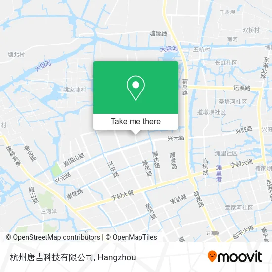 杭州唐吉科技有限公司 map