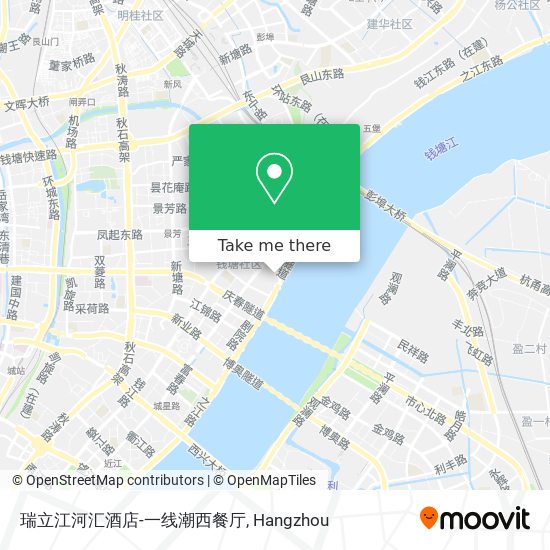瑞立江河汇酒店-一线潮西餐厅 map