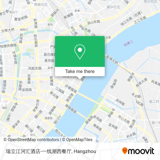 瑞立江河汇酒店-一线潮西餐厅 map