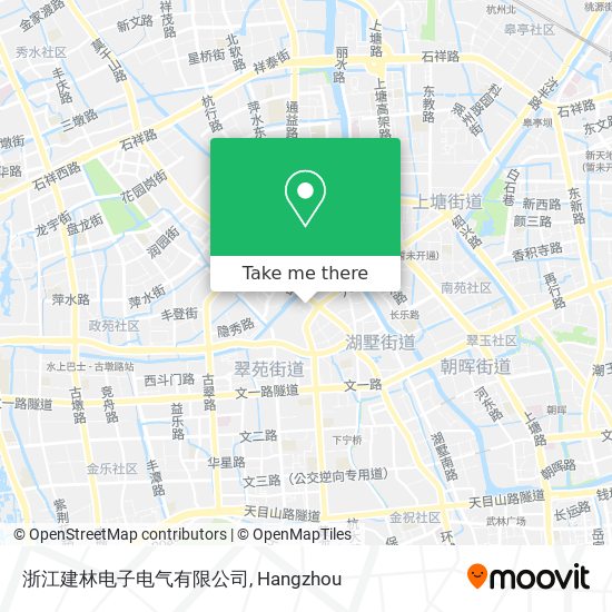 浙江建林电子电气有限公司 map