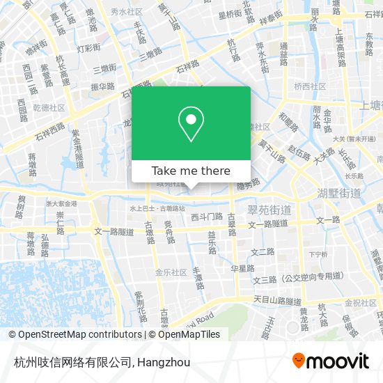 杭州吱信网络有限公司 map