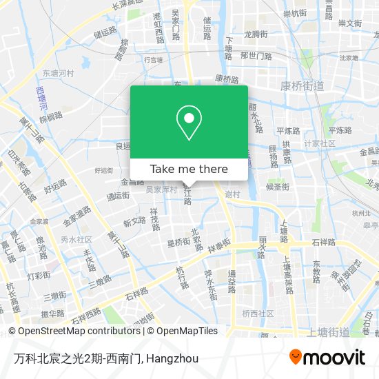 万科北宸之光2期-西南门 map