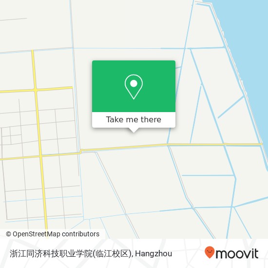浙江同济科技职业学院(临江校区) map