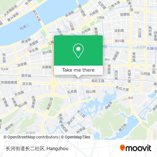 长河街道长二社区 map