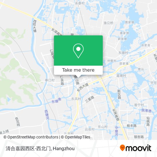 清合嘉园西区-西北门 map