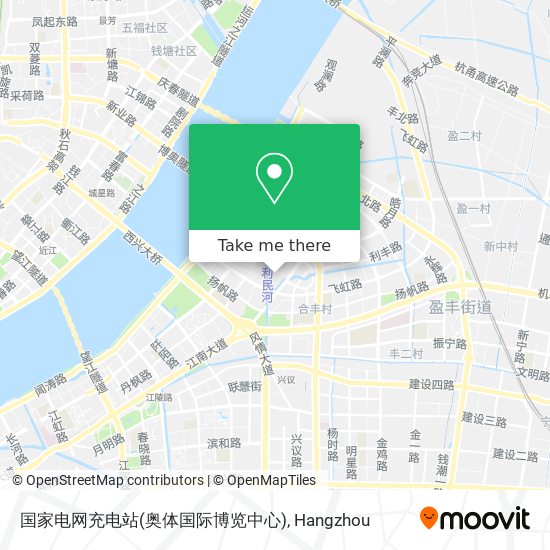 国家电网充电站(奥体国际博览中心) map