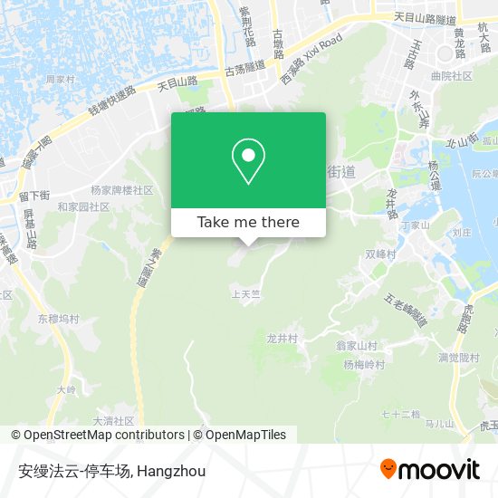 安缦法云-停车场 map