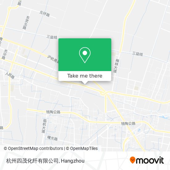 杭州四茂化纤有限公司 map