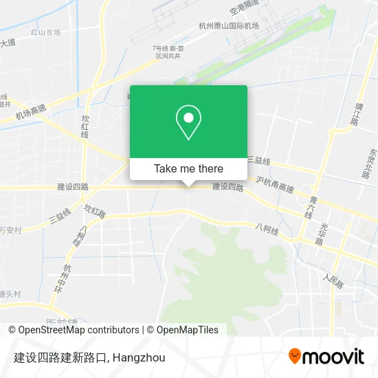 建设四路建新路口 map