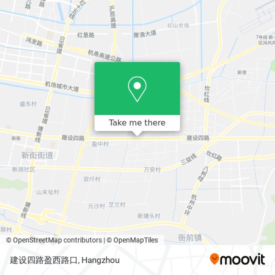 建设四路盈西路口 map