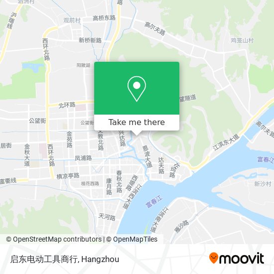 启东电动工具商行 map