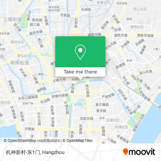 机神新村-东1门 map