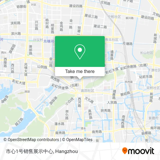 市心1号销售展示中心 map