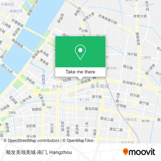 顺发美哉美城-南门 map