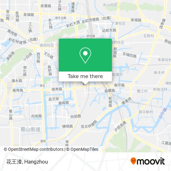 花王漆 map