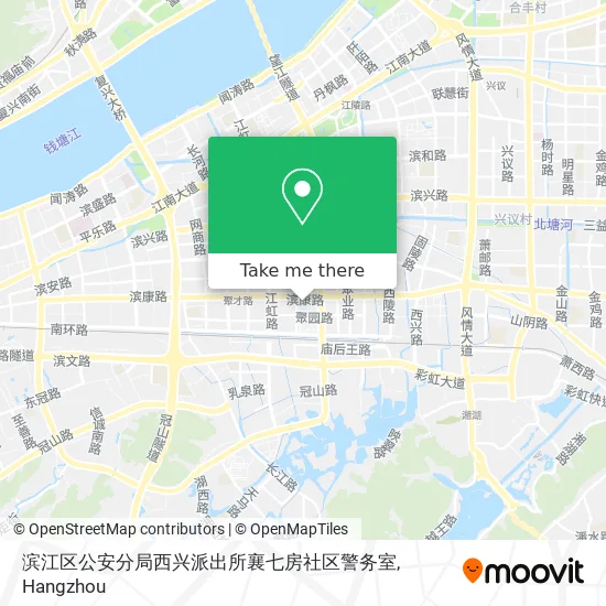 滨江区公安分局西兴派出所襄七房社区警务室 map