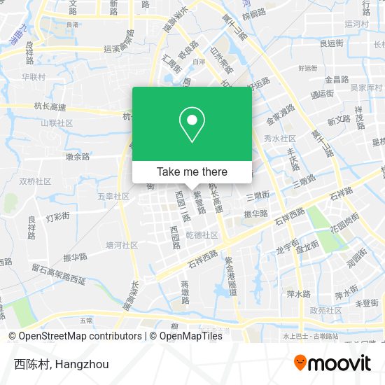 西陈村 map