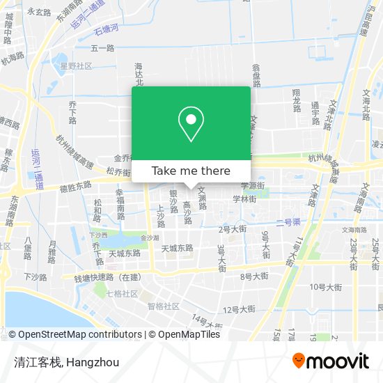 清江客栈 map