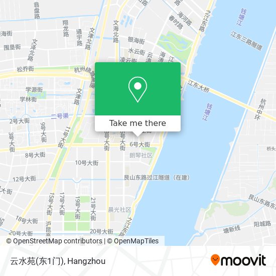 云水苑(东1门) map