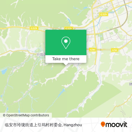 临安市玲珑街道上引坞村村委会 map