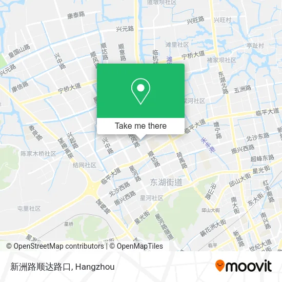 新洲路顺达路口 map