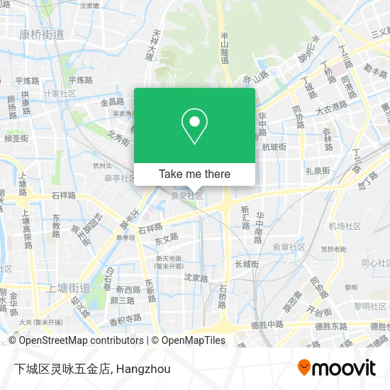 下城区灵咏五金店 map