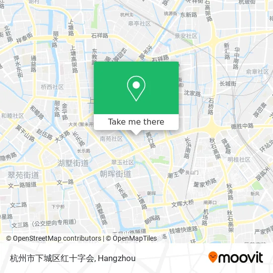 杭州市下城区红十字会 map