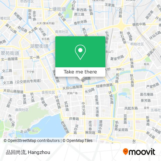 品回尚流 map