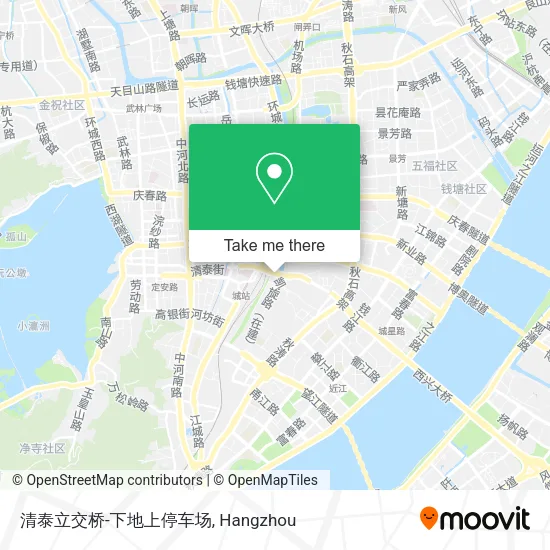 清泰立交桥-下地上停车场 map