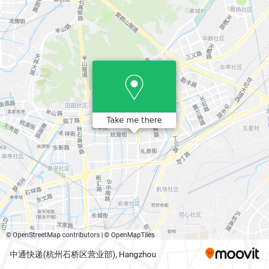 中通快递(杭州石桥区营业部) map