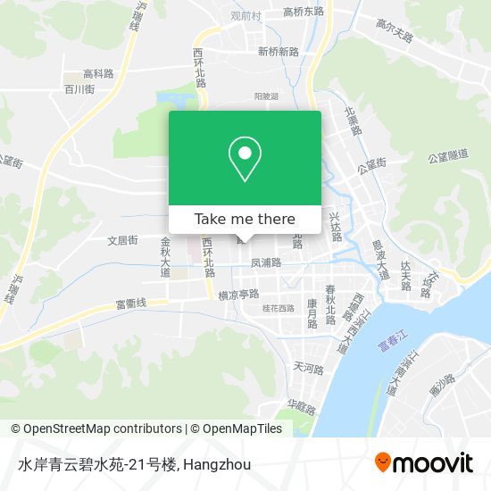 水岸青云碧水苑-21号楼 map