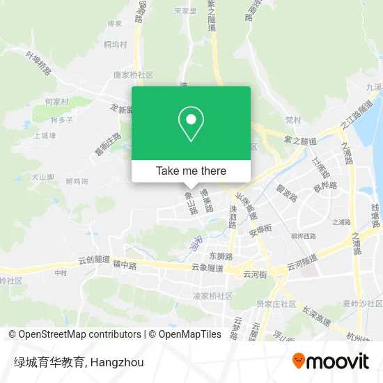 绿城育华教育 map