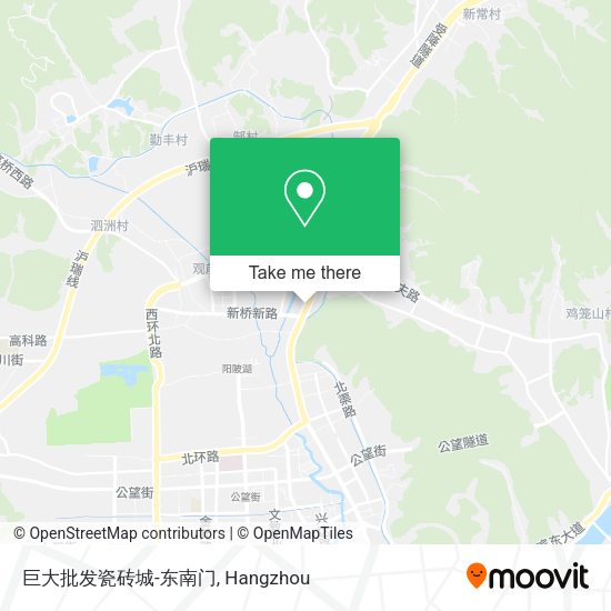 巨大批发瓷砖城-东南门 map