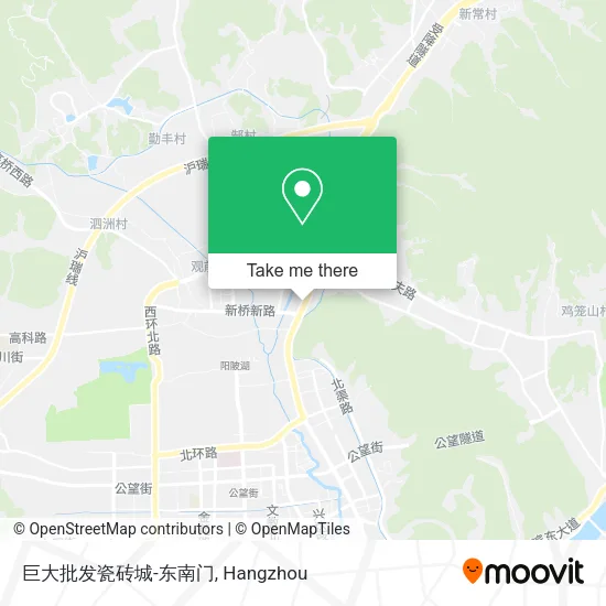 巨大批发瓷砖城-东南门 map