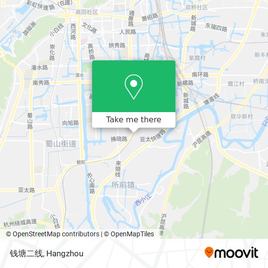 钱塘二线 map