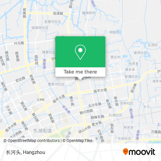 长河头 map