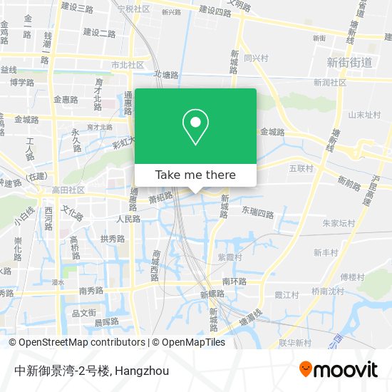 中新御景湾-2号楼 map